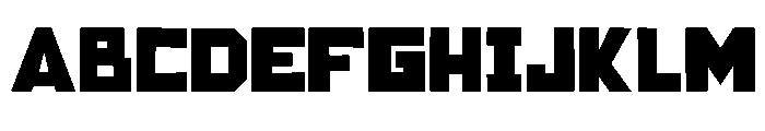 Retro Gamer Regular Font UPPERCASE