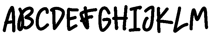 Retro Ghost - Script Font UPPERCASE