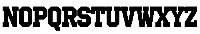 Retro Goal Font UPPERCASE