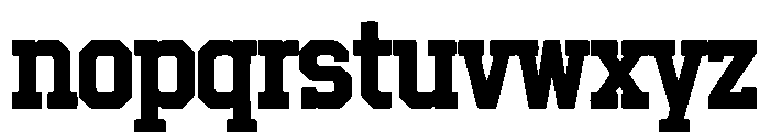 Retro Goal Font LOWERCASE