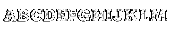 Retro Halftone Regular FONT