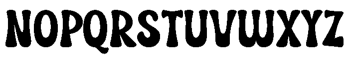 Retro Holly Regular Font LOWERCASE