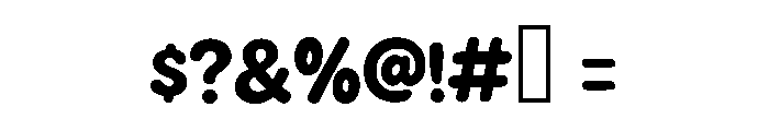 Retro Jingle Font OTHER CHARS