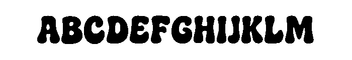Retro Jingle Font UPPERCASE