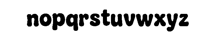 Retro Jingle Font LOWERCASE