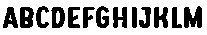 Retro Kayla Regular Font UPPERCASE
