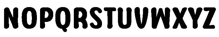 Retro Kayla Regular Font LOWERCASE