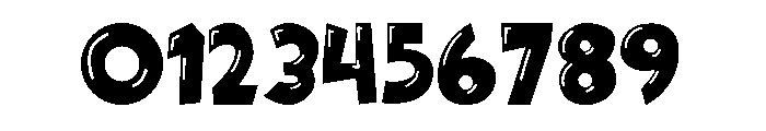 Retro Kids Bubble Font OTHER CHARS