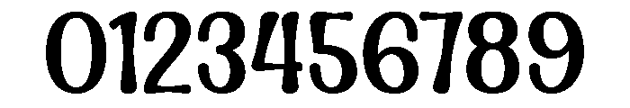 Retro Ledger Regular Font OTHER CHARS