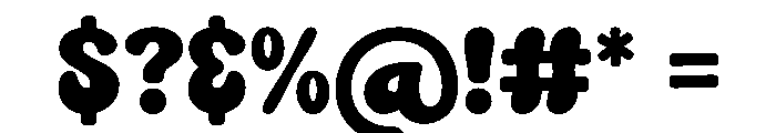 Retro Melon Font OTHER CHARS