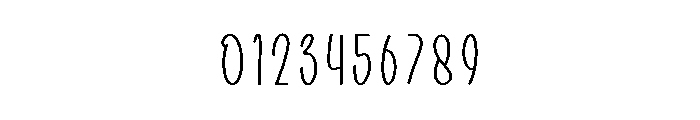 Retro Middy Font OTHER CHARS