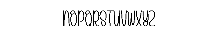 Retro Middy Font UPPERCASE