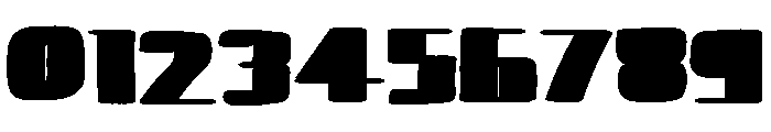 Retro Minus Inverted Regular Font OTHER CHARS