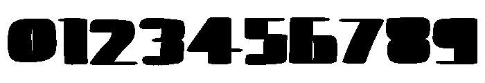Retro Minus Inverted Font OTHER CHARS