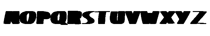 Retro Minus Regular Font UPPERCASE
