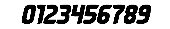 Retro Modernism Bold Italic Font OTHER CHARS