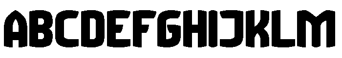 Retro Modernism Bold Font UPPERCASE