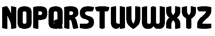 Retro Modernism Bold Font UPPERCASE