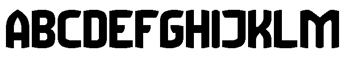 Retro Modernism Font UPPERCASE