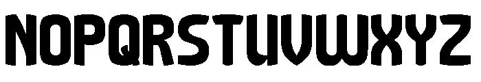 Retro Modernism Font UPPERCASE