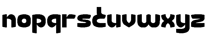 Retro Modernism Font LOWERCASE