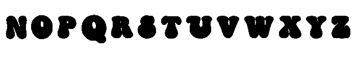 Retro Mom Regular Font UPPERCASE