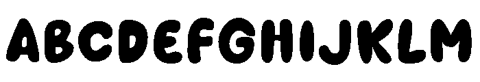 Retro Parade Sans Font UPPERCASE