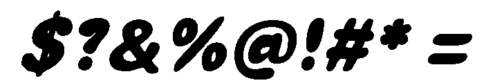 Retro Parade Script Font OTHER CHARS