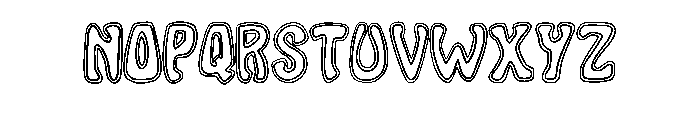 Retro Poster By Squeeb  Regular Font LOWERCASE