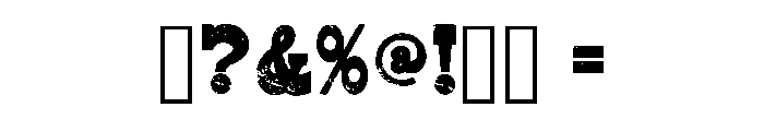 Retro Radeo Regular Font OTHER CHARS