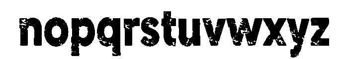 Retro Ranch Font LOWERCASE