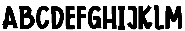 Retro Rascal Regular Font UPPERCASE