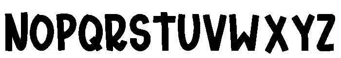 Retro Rascal Regular Font UPPERCASE