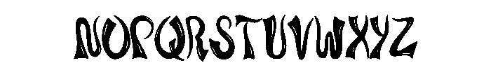 Retro Ribbon By Squeeb  Regular Font LOWERCASE