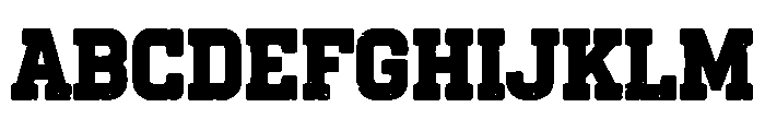 Retro Riders Font UPPERCASE