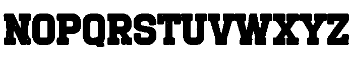 Retro Riders Font UPPERCASE