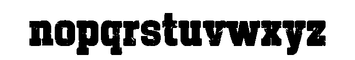 Retro Riders Font LOWERCASE