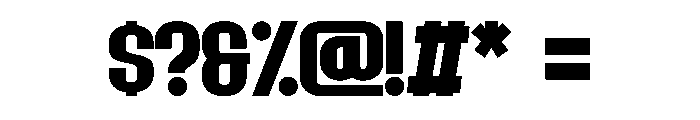 Retro Santa Regular Font OTHER CHARS