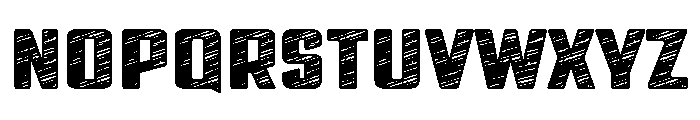 Retro Scratch Font LOWERCASE