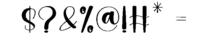 Retro Seventies Font OTHER CHARS