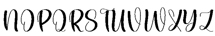 Retro Seventies Font UPPERCASE