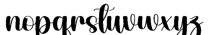 Retro Seventies Font LOWERCASE