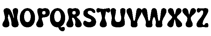 Retro Shade Regular Font UPPERCASE
