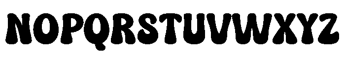 Retro Story Regular Font UPPERCASE