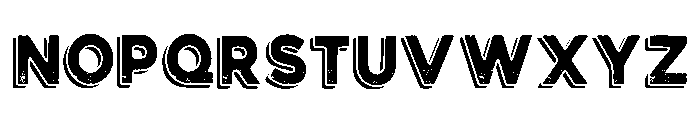 Retro Street Regular Font UPPERCASE