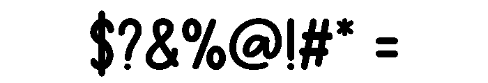 Retro Stripes Font OTHER CHARS