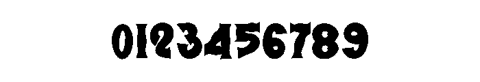 Retro Stucked Font OTHER CHARS