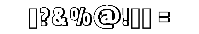 Retro Stylish Regular Font OTHER CHARS