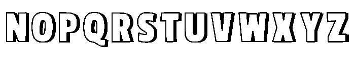 Retro Stylish Regular Font LOWERCASE