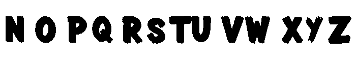 Retro Timber ExtraBold Font UPPERCASE